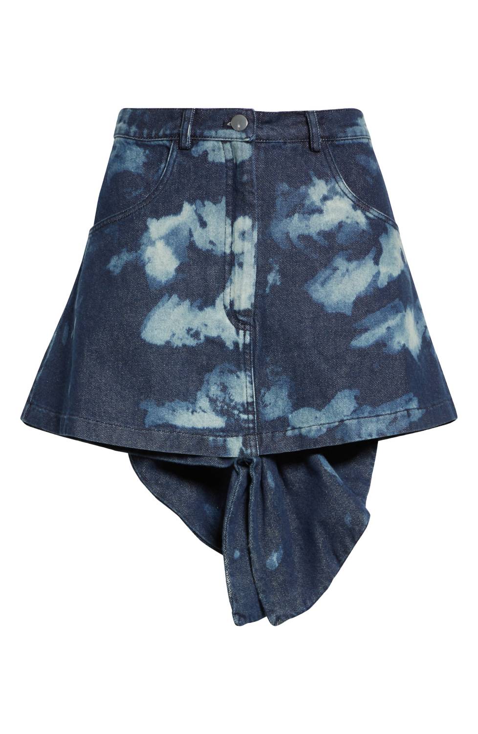 Orire - Bubi Denim Ruffle Mini Skirt