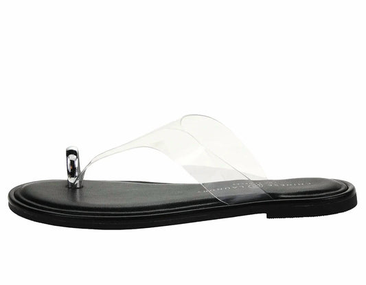 Chinese Laundry - Women's Maizy Vinyl Metal Thong Sandal