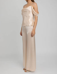 L'Agence - Ellington Draped Sleeve Camisole
