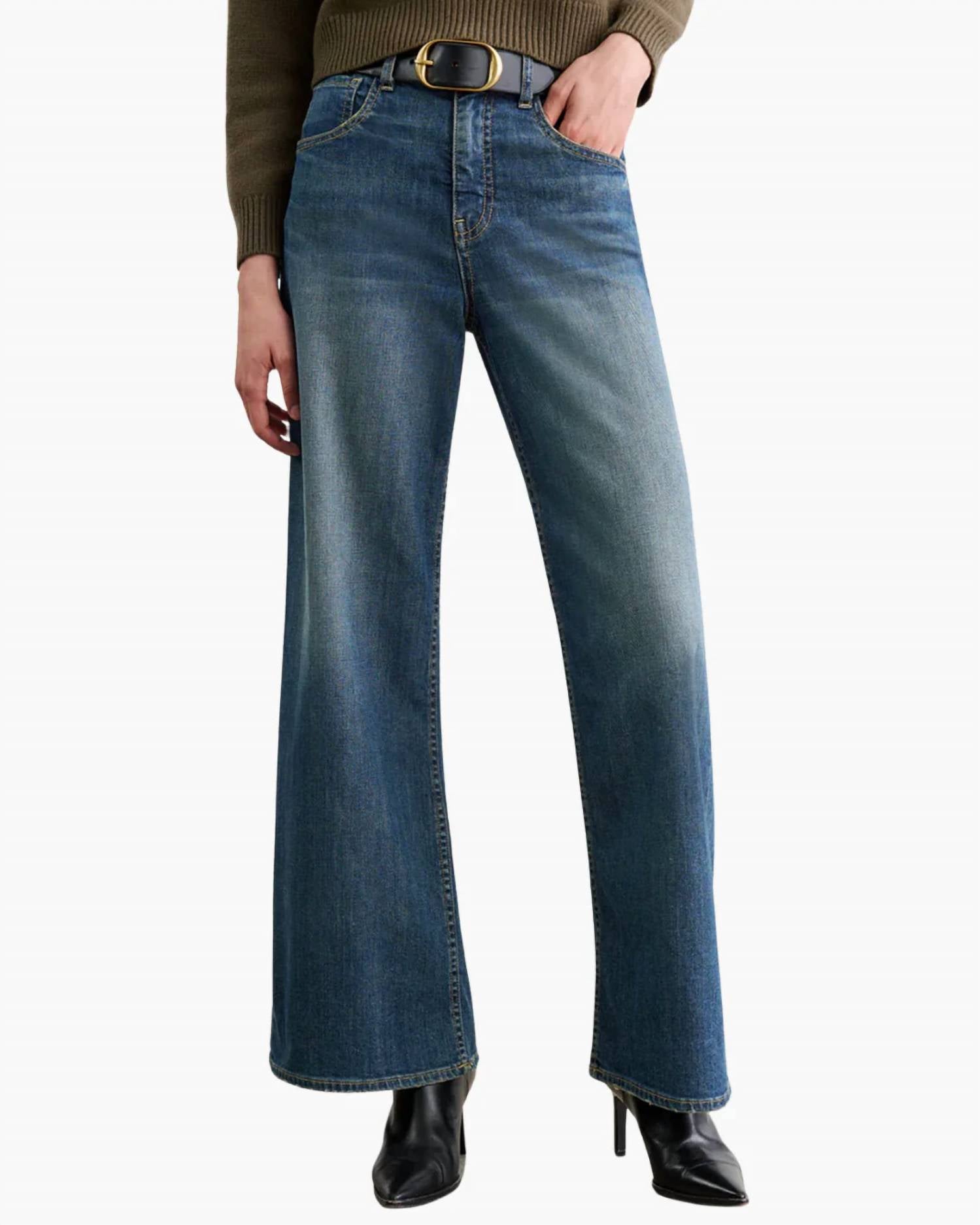 Nili Lotan - Marlene Wide Leg Jean