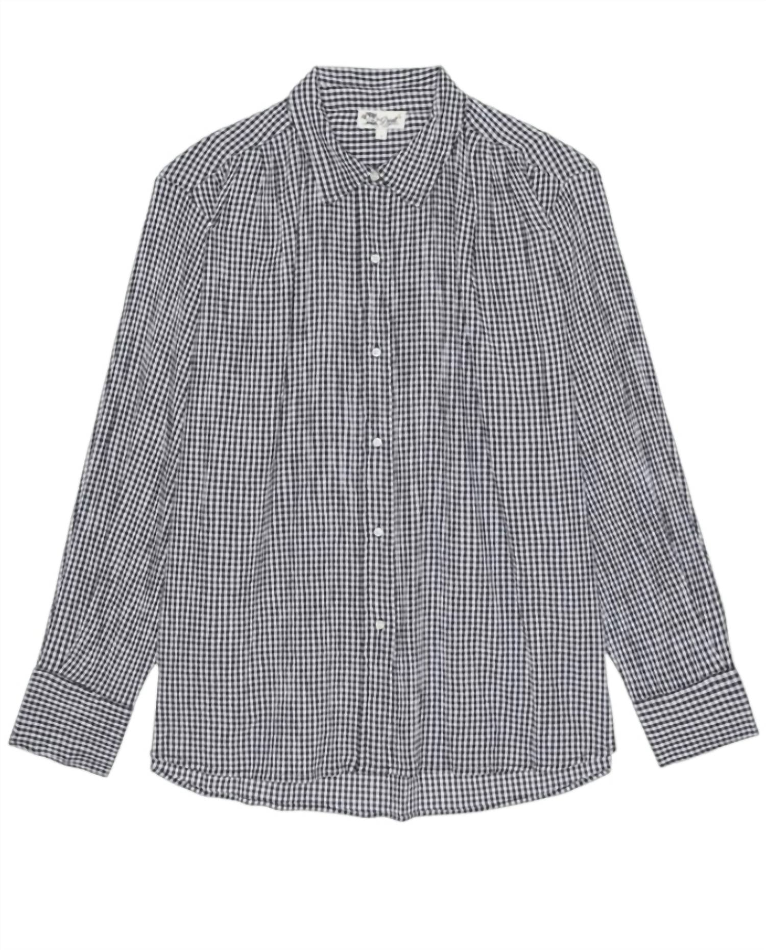 The Great. - Cove Long Sleeve Button Down Shirt