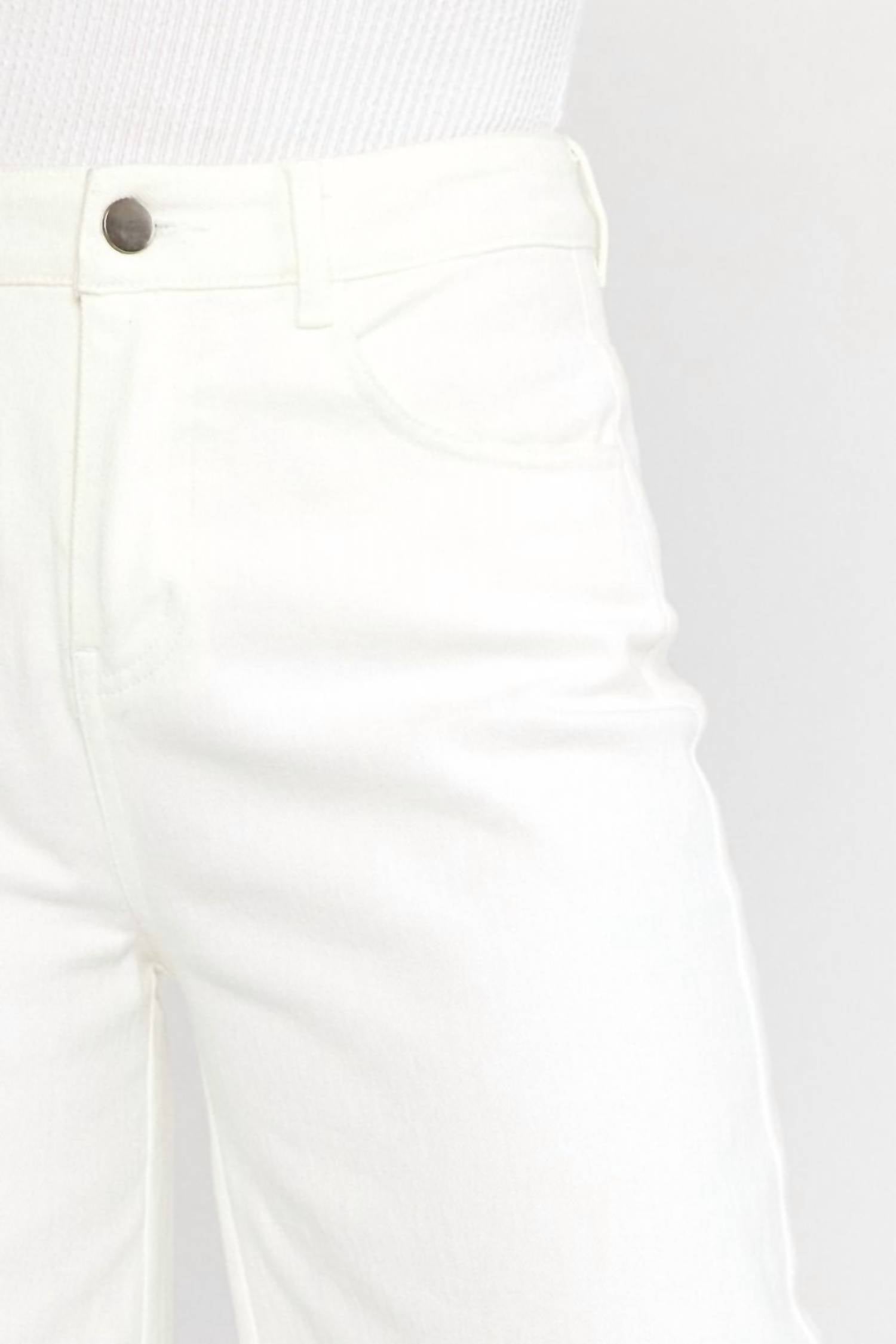 Entro - Women's High Waist Wide Leg Pants