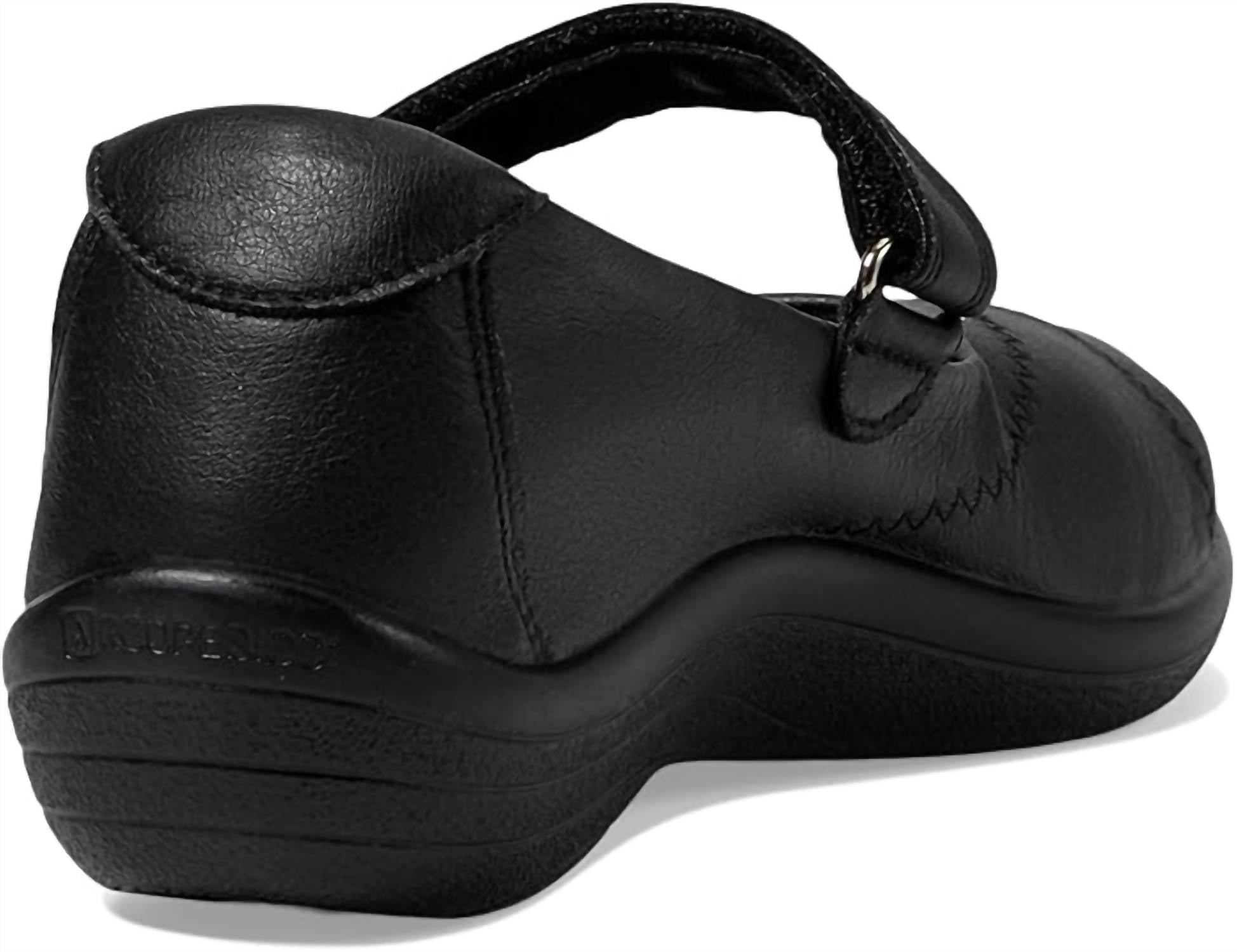 ARCOPEDICO Women's Triglav Mary Jane Casual Shoes in black - women's flats - detail view