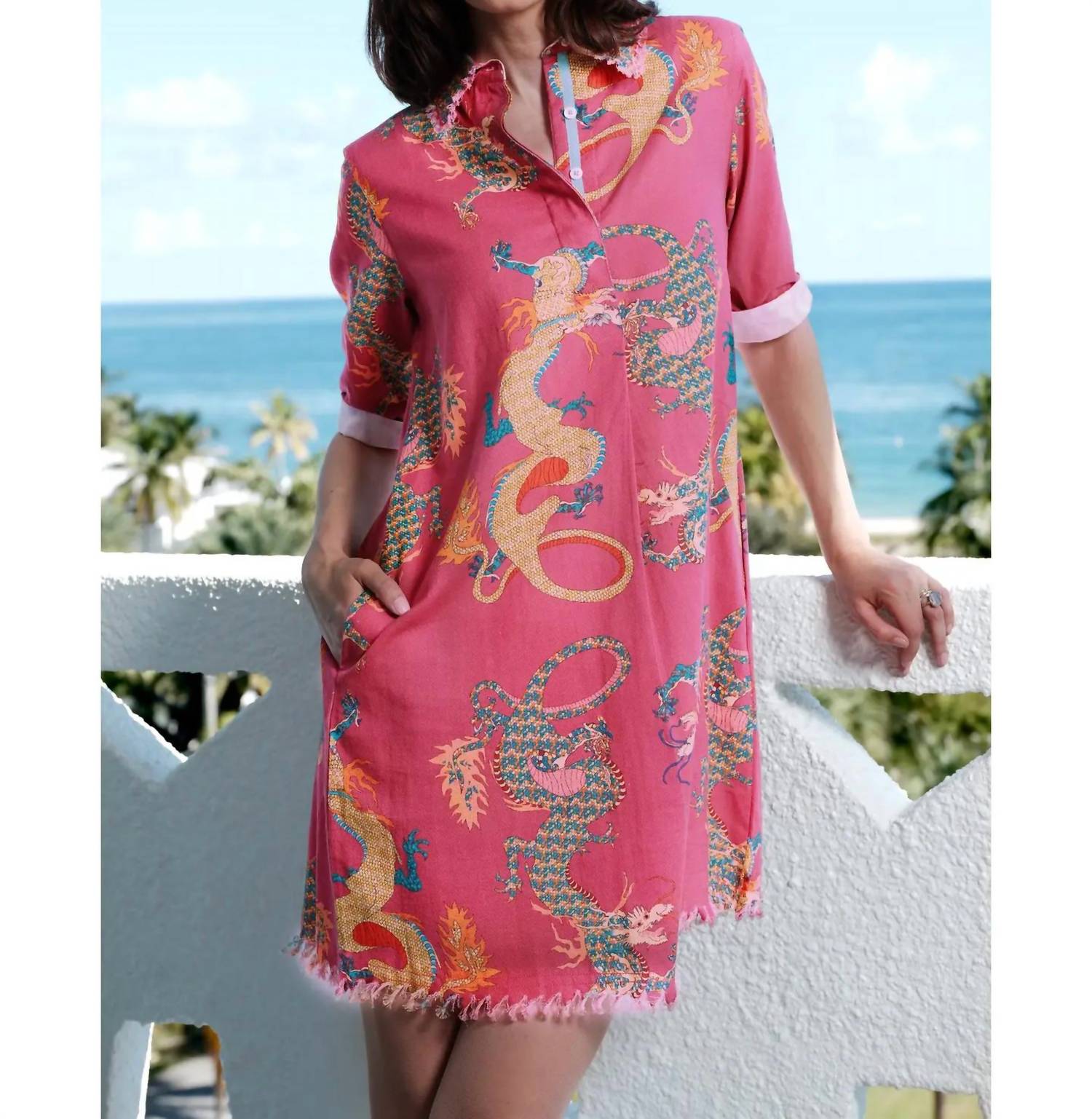 Dizzy-Lizzie - Dragon Chatham Dress