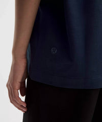 lululemon Heavyweight Cotton Oversized T-Shirt in true navy - women's t-shirt - view 4