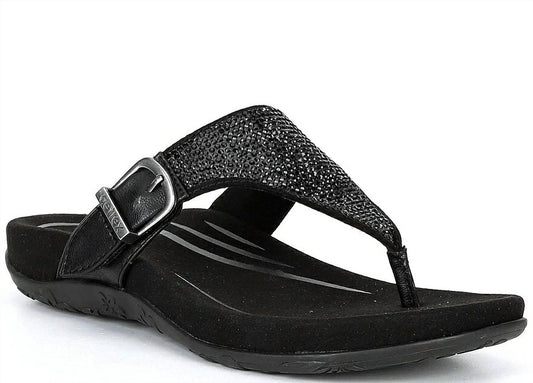 Aetrex - Women's Rae Sparkle Thong Sandal