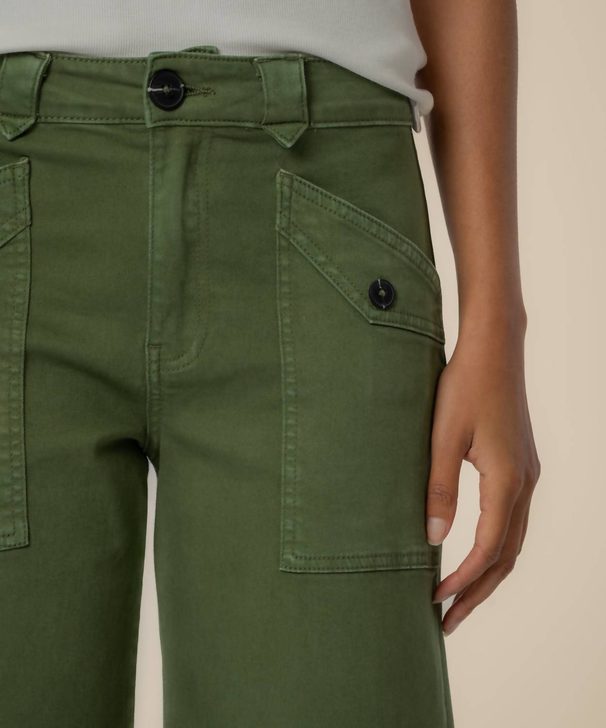 Kut From The Kloth - Meg High Rise Wide Leg Pant