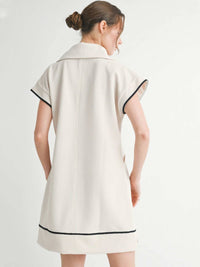 Jodifl - Textured Collared Dress