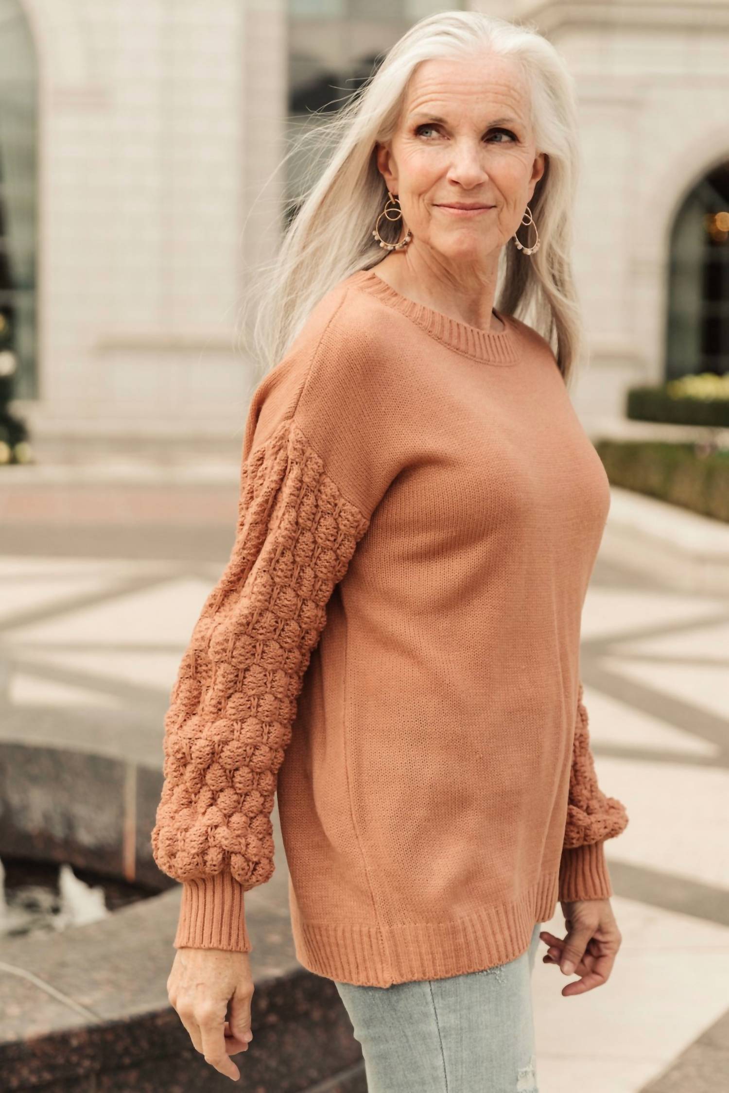 Bubbly B Sweater