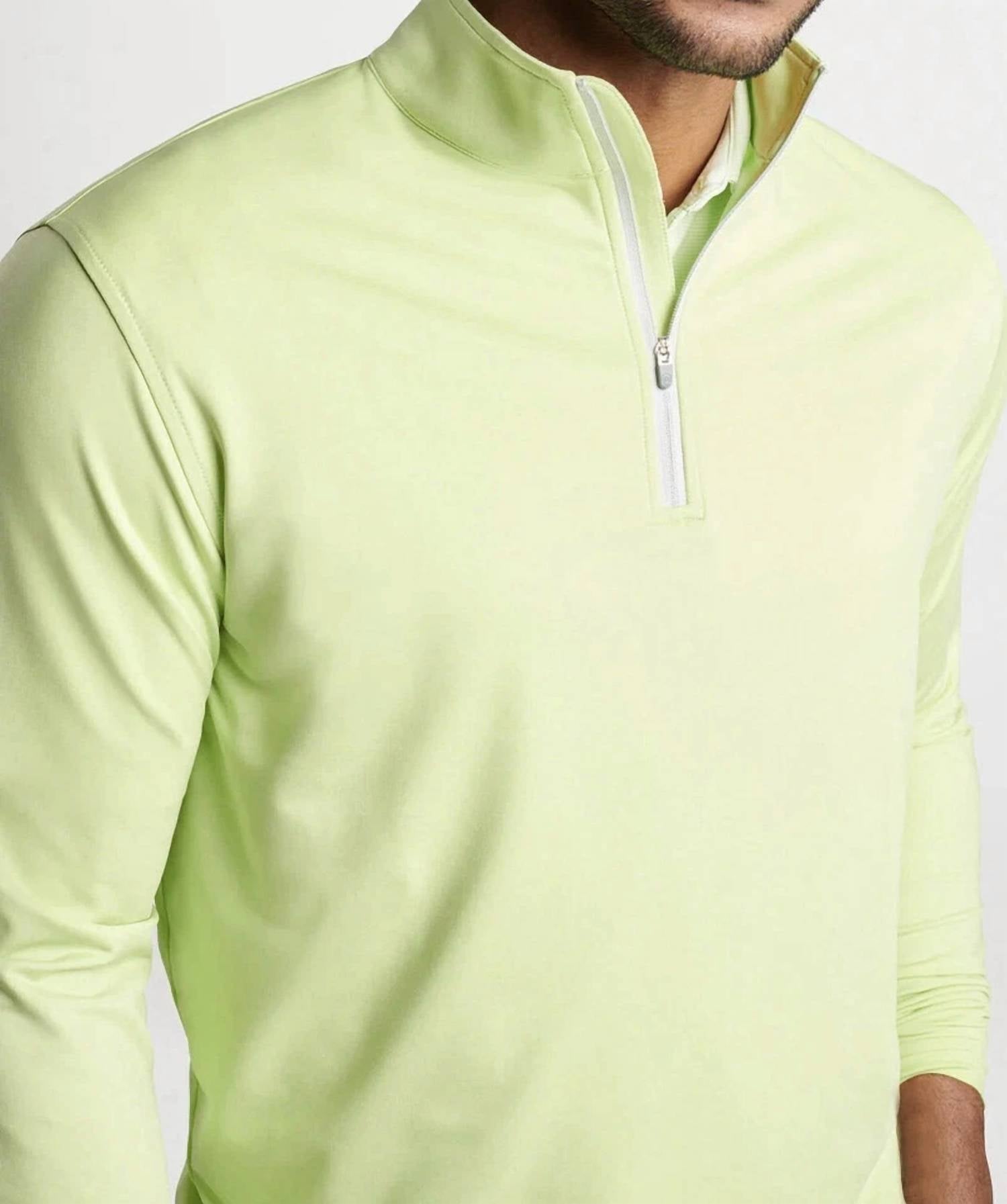 Peter Millar - Perth Mélange Performance Quarter-zip Sweater