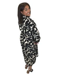 Entro - Button Front Midi Dress