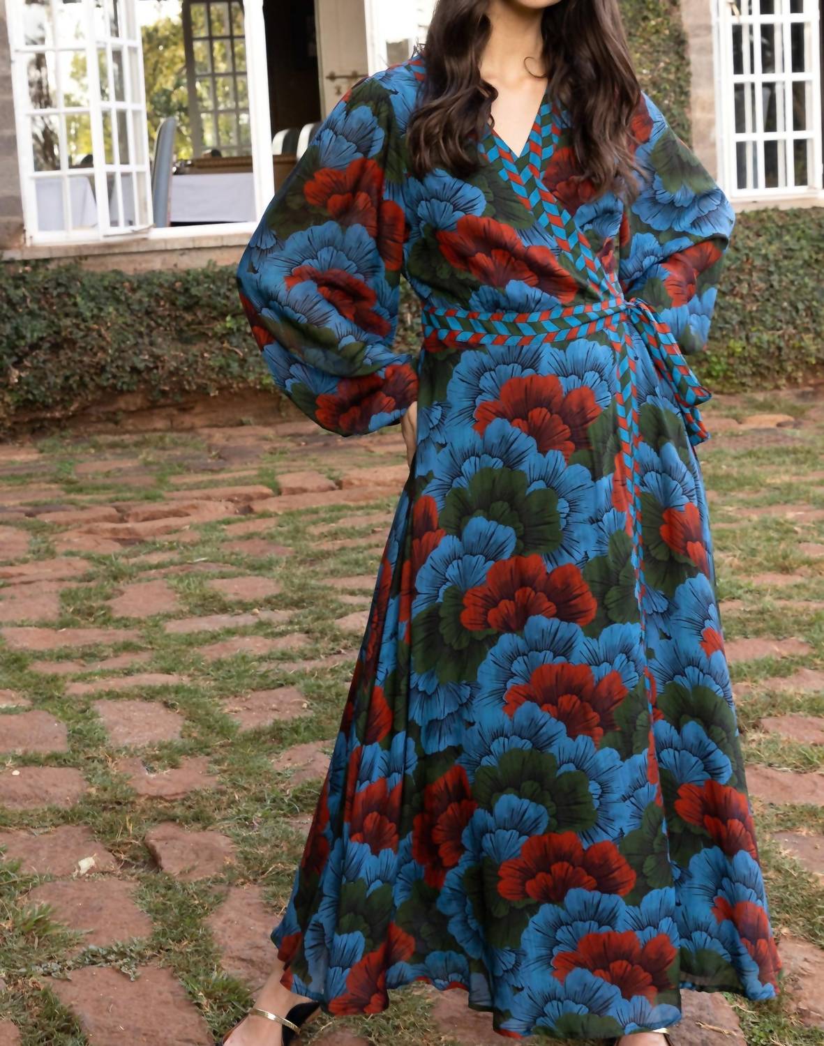 Oliphant - Classic Wrap Maxi Dress