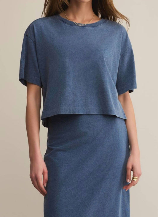 Z Supply - On The Go Jersey Denim Tee