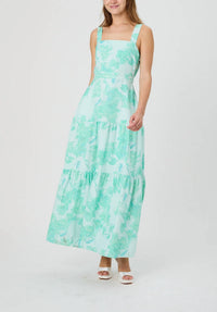 French Connection - Cooper Linen Sophie Fleur Maxi Dress