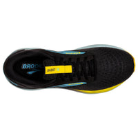 BROOKS Men's Ghost 16 Running Shoes in black forged iron blue - men's shoe - view 5