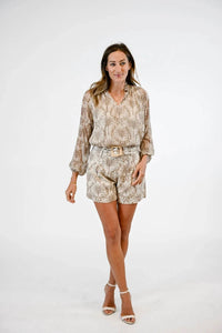 Victoria Dunn - Ciella Long Balloon Sleeves Blouse