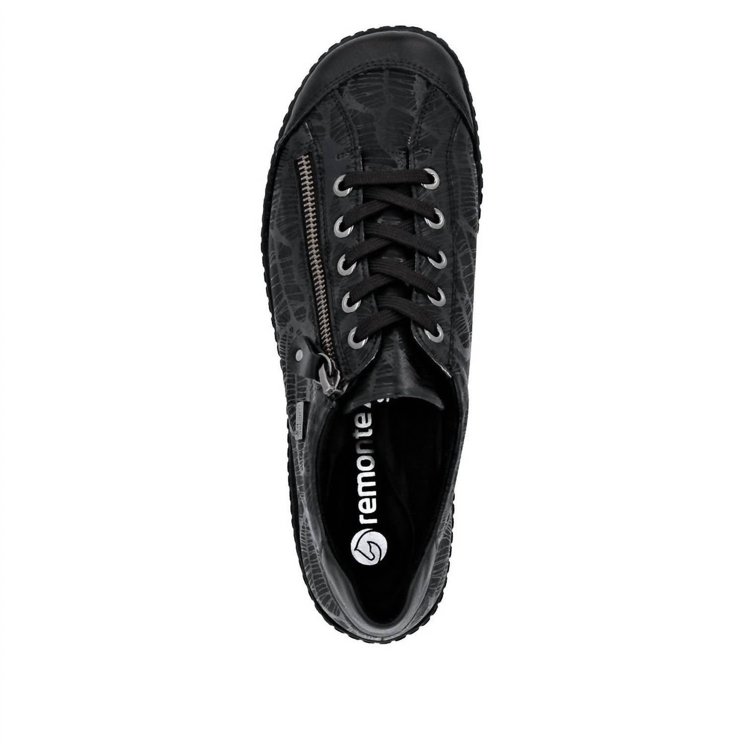 Remonte Women's Lace-up Shoes in black - women's sneaker - alternate view