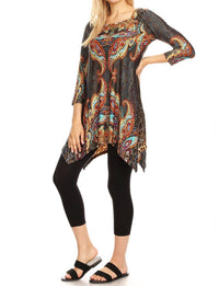 White Mark - Marlene Tunic Top