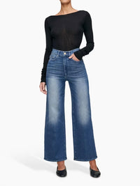 Dl1961 - Women'S - Hepburn Wide Leg High Rise 32" Jeans