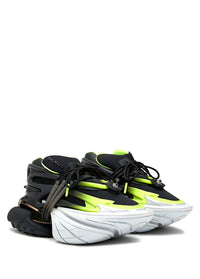 Balmain - Men's Unicorn Low-top Neoprene & Leather Chunky Sneakers