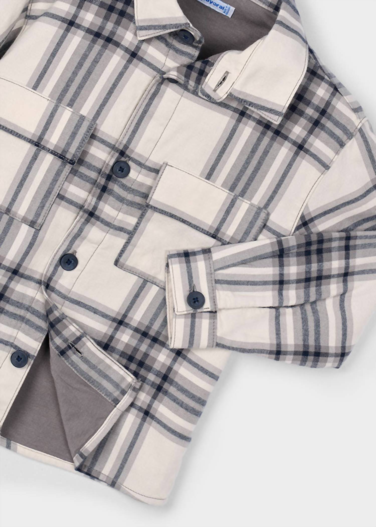 Mayoral - Checked Overshirt