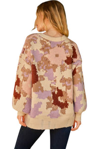 And The Why - Out of Hiding Camo Sweater