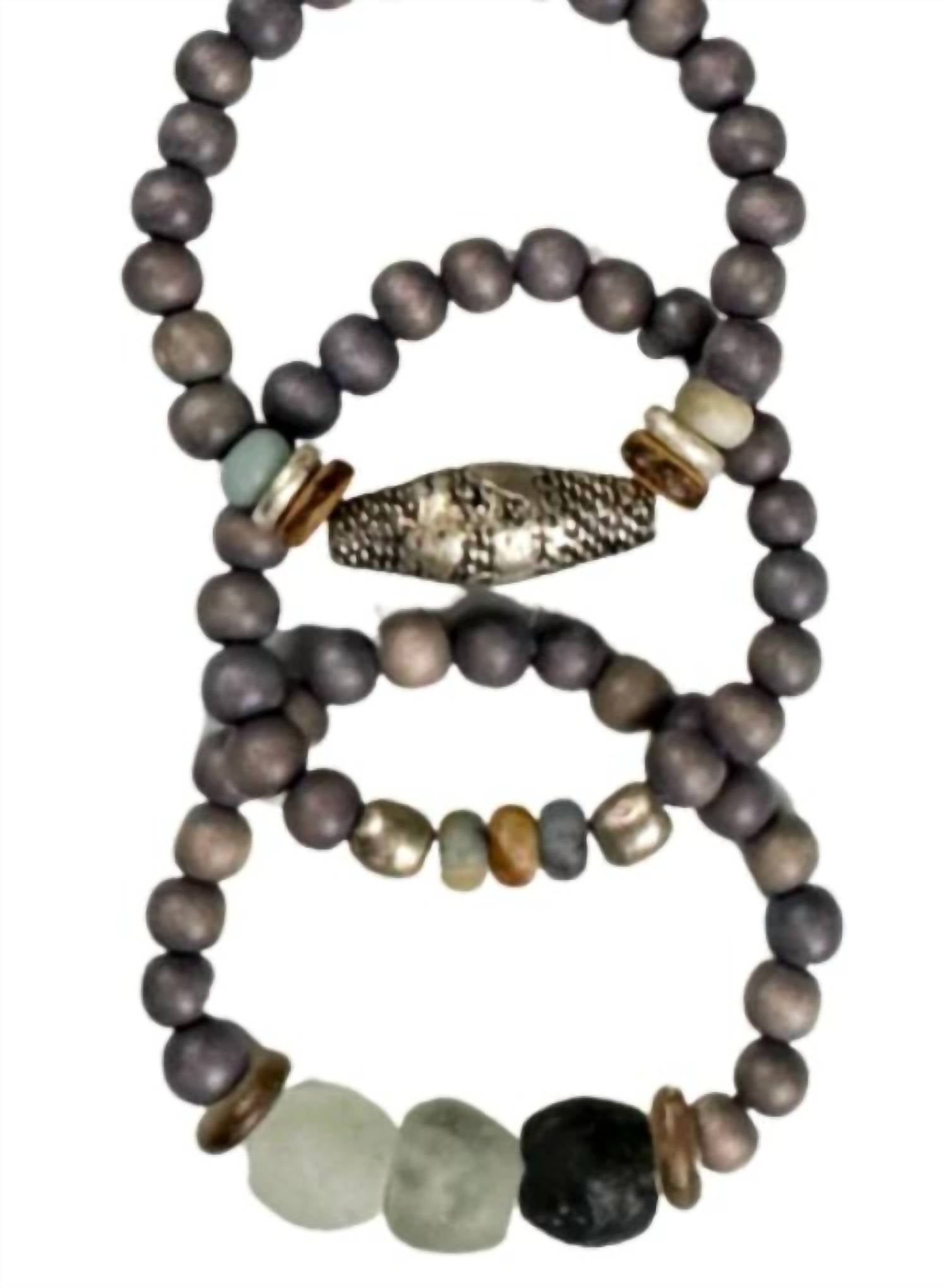 Twine & Twig - Women's Trio Stack Bracelet Set