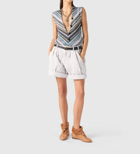 Missoni - Striped Vest With Sequin Appliqué