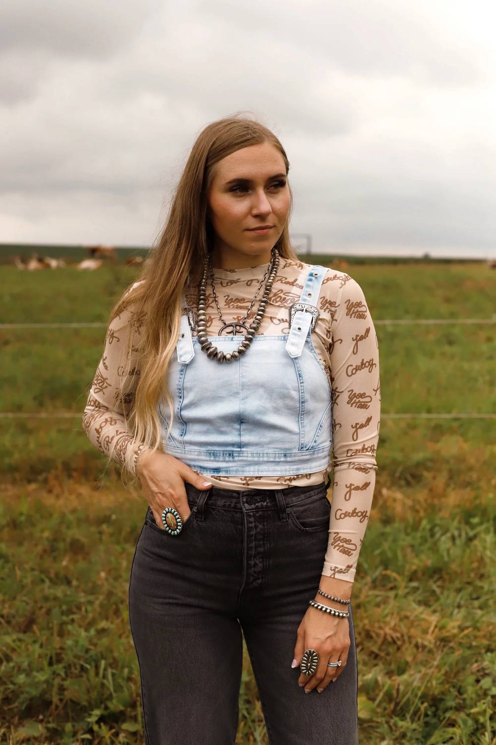 2Flyco - Buckle Up Buttercup Crop Tank