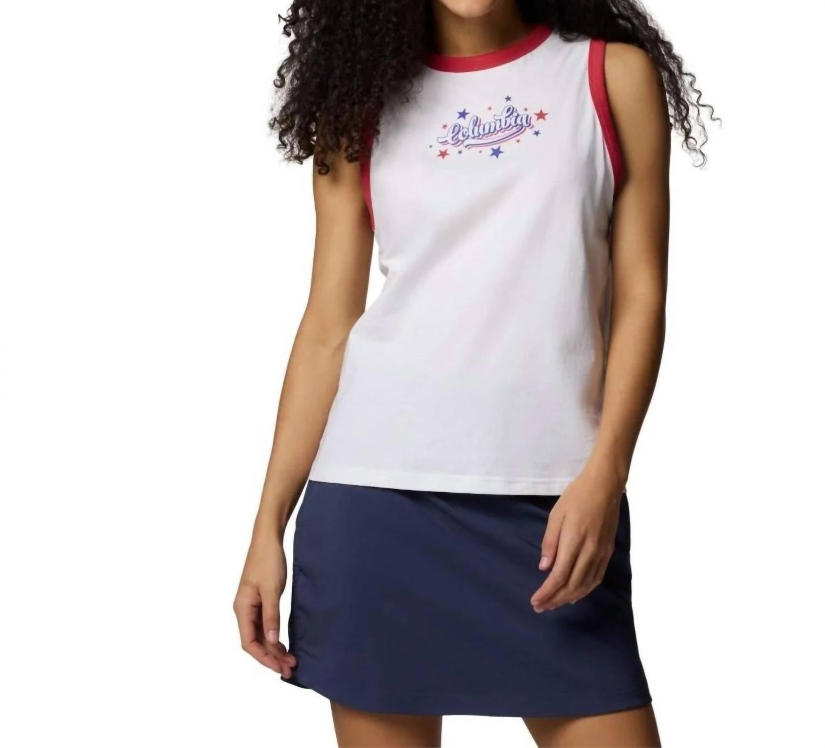 Columbia - Rolling Bend Graphic Ringer Tank Top
