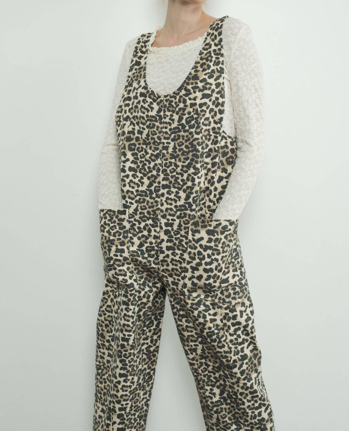 Aaron & Amber - Leopard Print Jumpsuit
