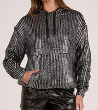 Elan - Metallic Hoodie