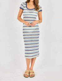 Sadie & Sage - Beach Stripe Textured Dress