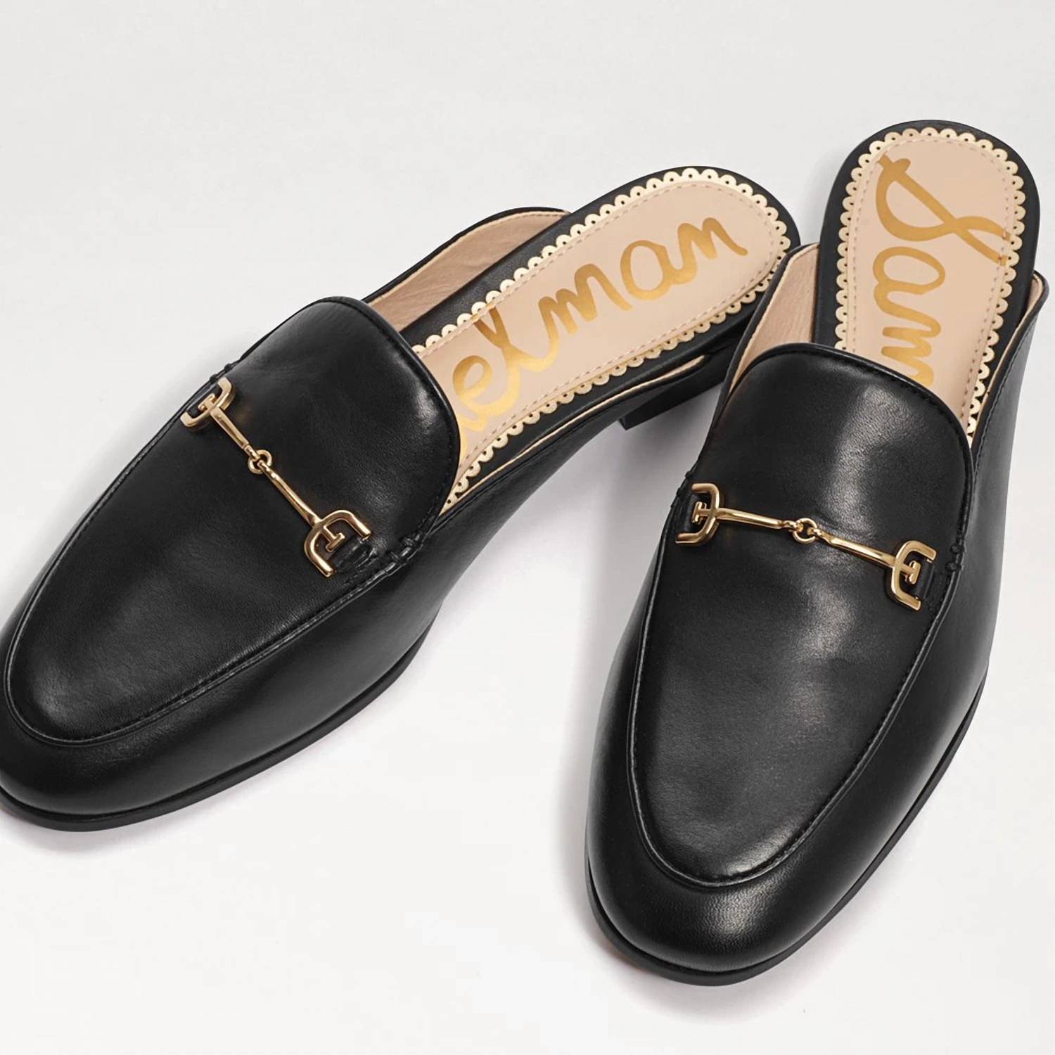 Sam Edelman WOMEN'S LINNIE MULE in black - women's flats - alternate view