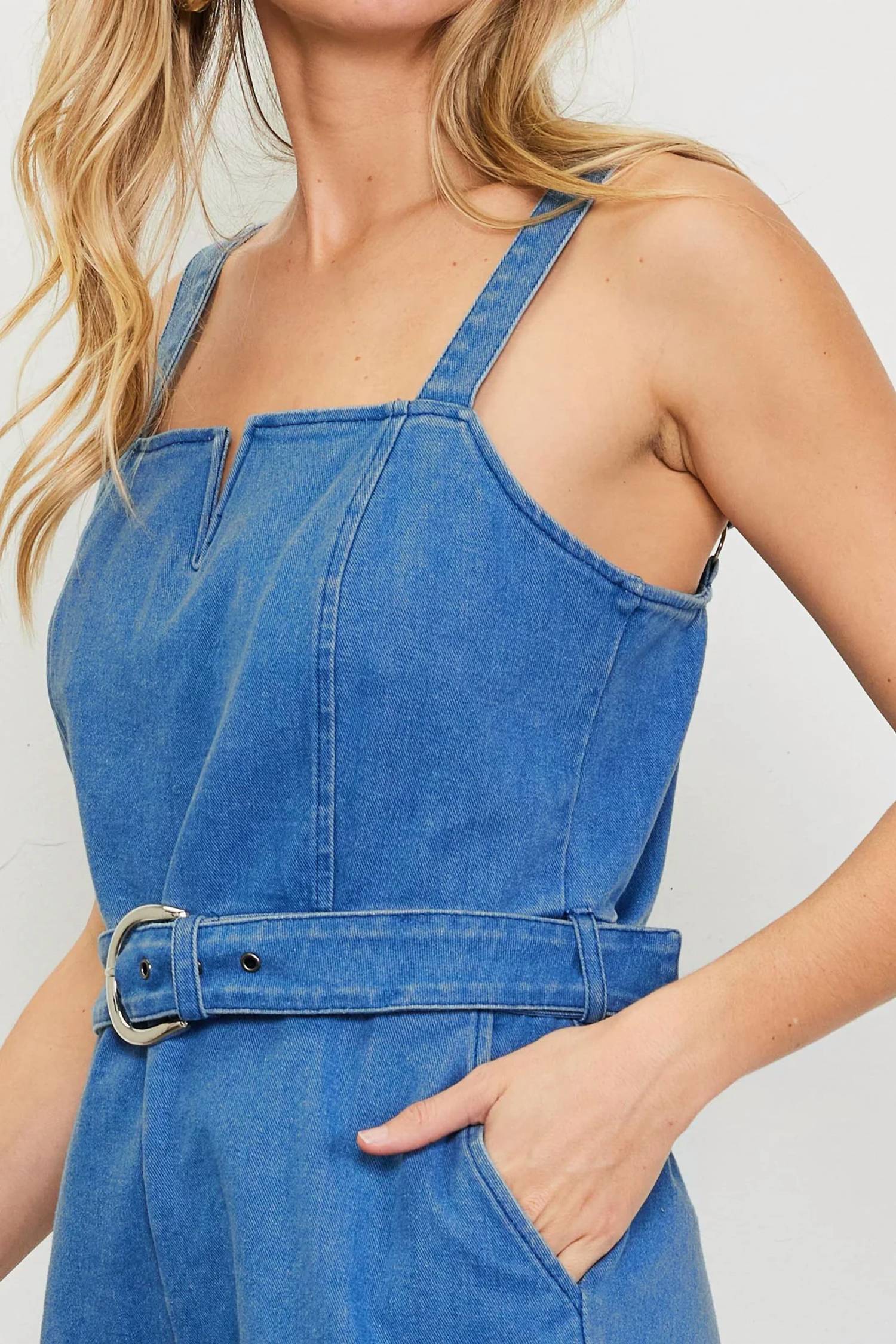 Skies Are Blue - Kelsea Romper