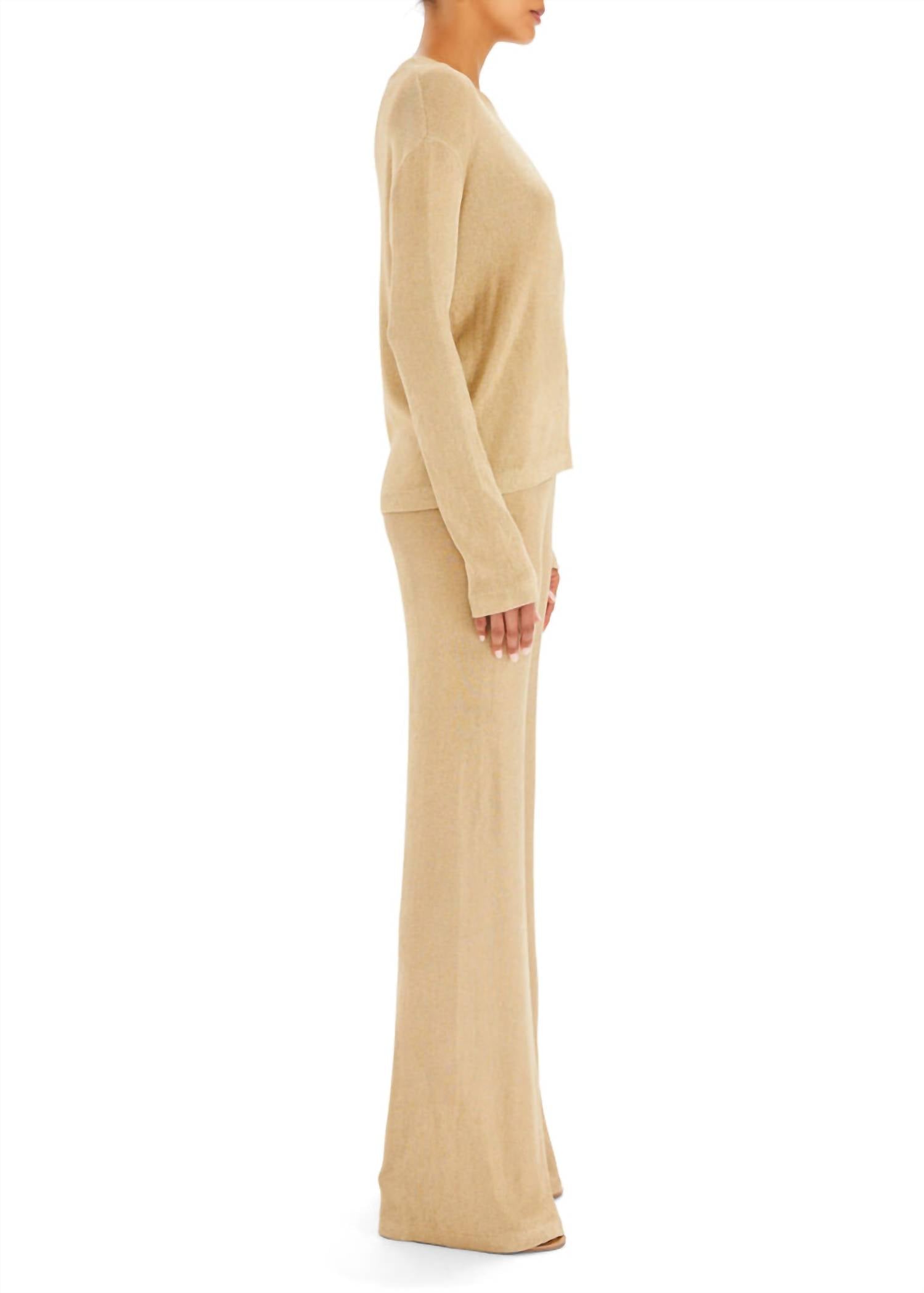 Ser.O.Ya - Sheldon Metallic Knit Pant