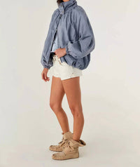 Free People - Chelsea Funnel-neck Jacket