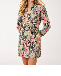 Lilly Pulitzer Phillipa V-neck Stretch Dress in rutabaga el morocco - women's dress