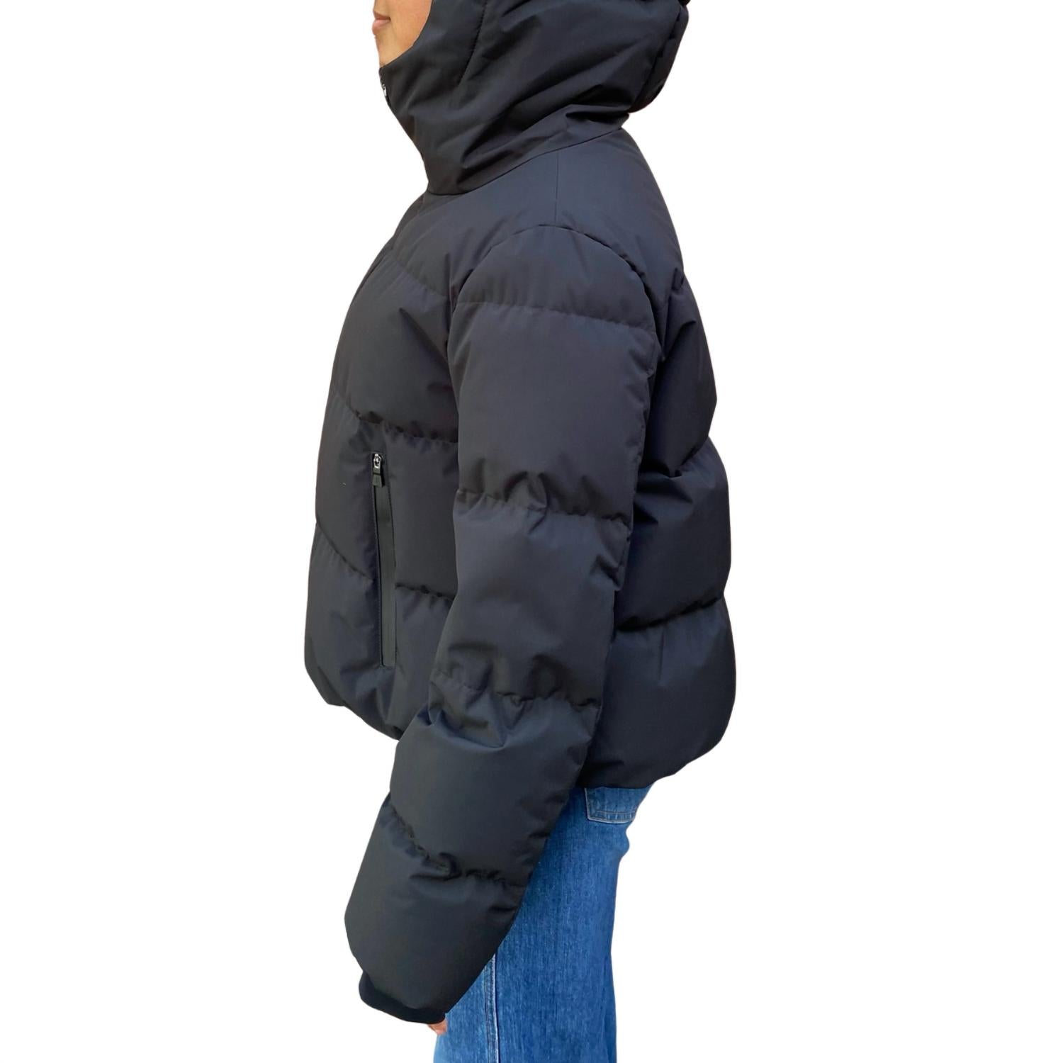 Herno - Bomber Crop Puffy Jacket