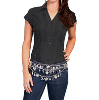 Scully - Cap Sleeve Blouse
