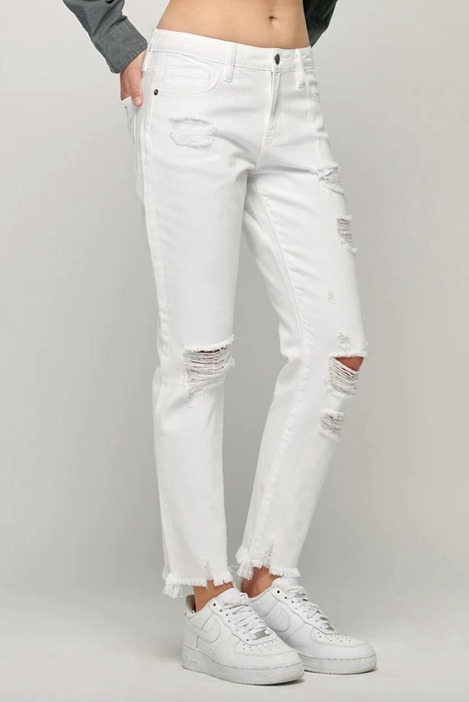 Hidden - Bailey Slim Distressed Jeans