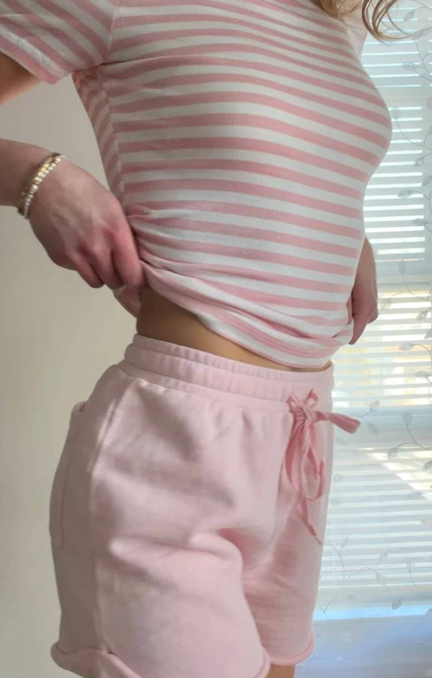 Bobi - Roll Cuff Tie Waist Short