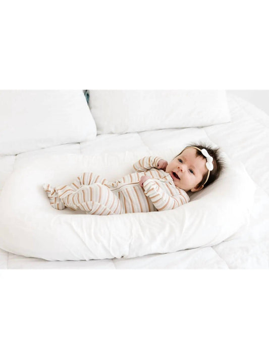 Love + Wild - Stripe Rib Sleeper Footie