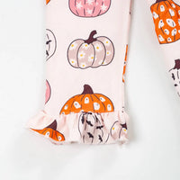 Okie + Lou - Girls Pumpkin Spice And Everything Nice Pant Set