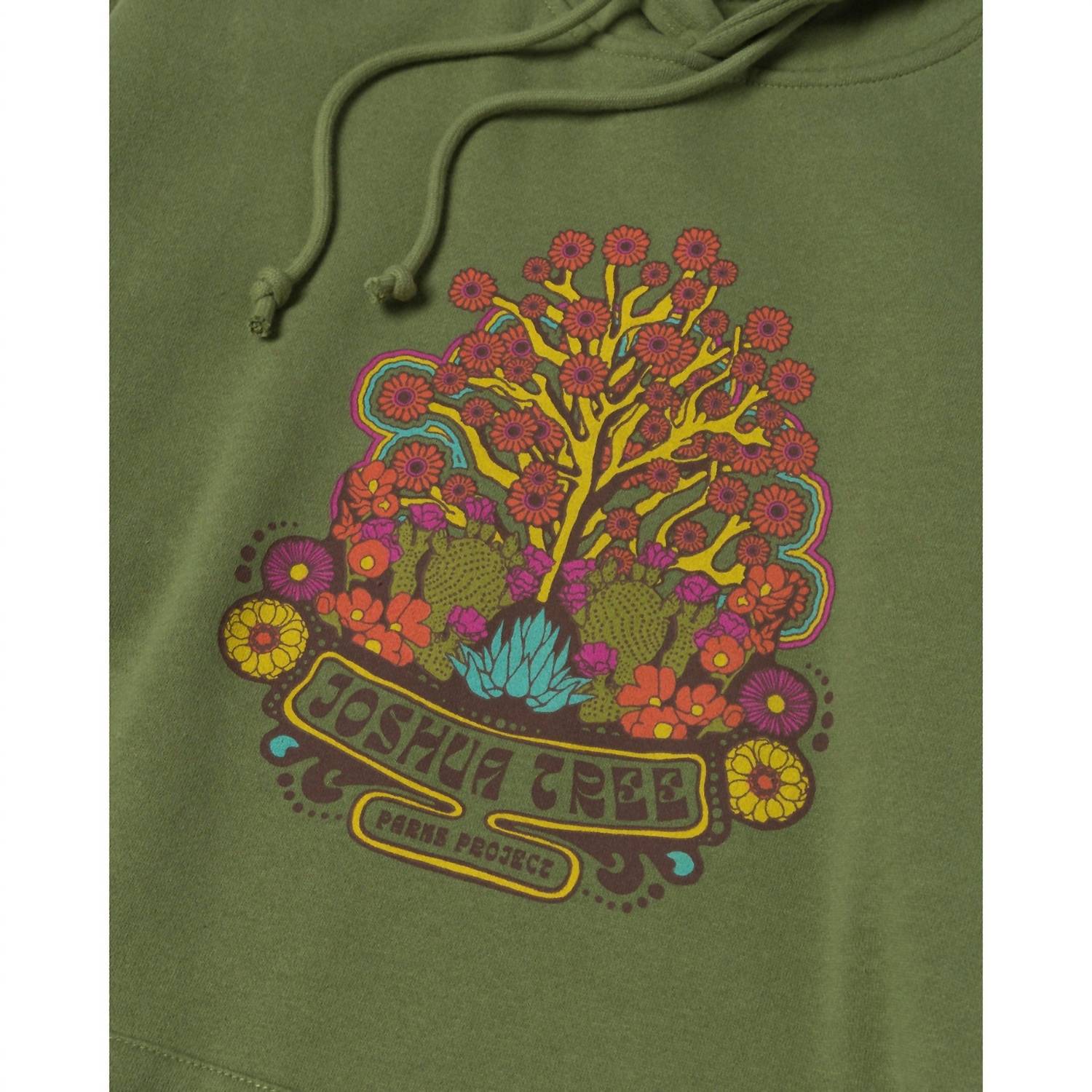Parks Project Joshua Tree Trip Hoodie in fern - women's top - view 5