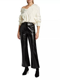 En Saison - Melbrooke Faux Leather Trousers