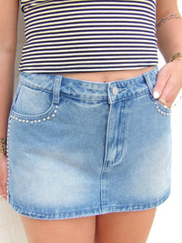 Le Lis - The Silver Lining Mini Skort