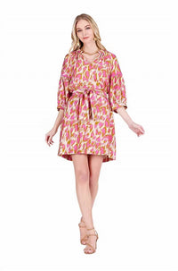 Joy Joy - Puff Sleeve Collar Dress