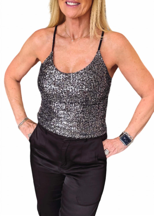 Dazzling Sequin Tank