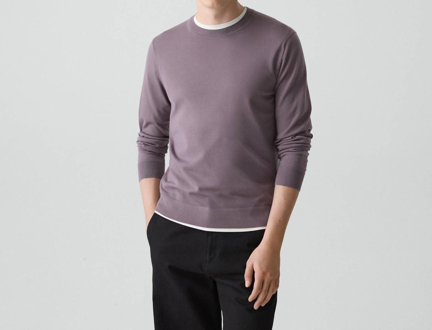 Theory - Men's Hilles Crew Cashmere Sweater